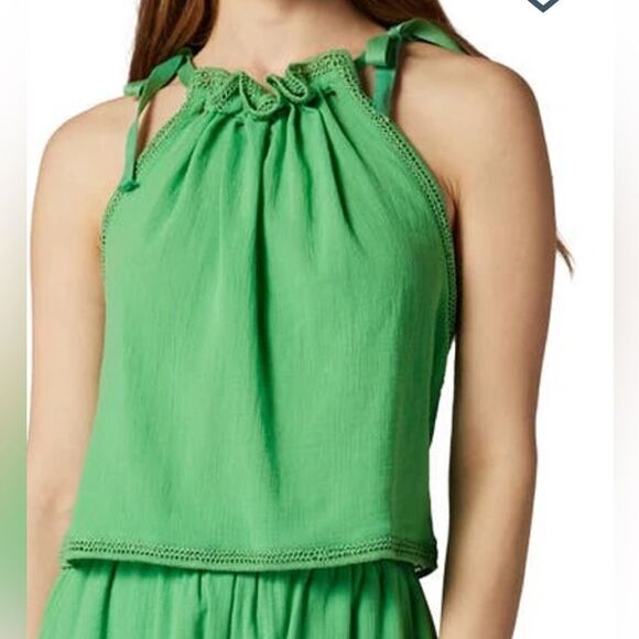 Joie Green Cotton Ariella Tank Top | Size XL - Picture 1 of 8